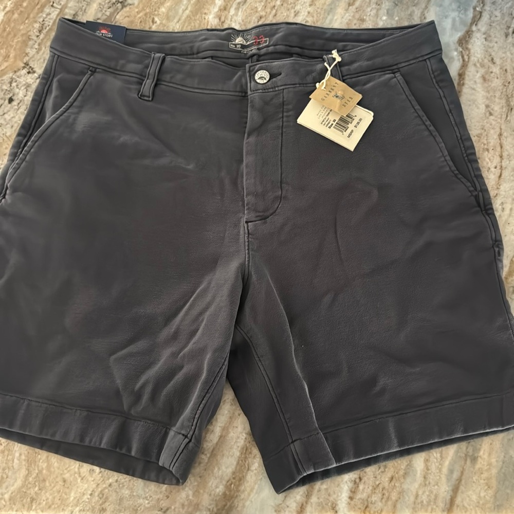 Faherty Stretch Terry Short 33